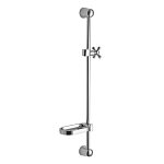 Душевая штанга Haiba HB8010 хром с мыльницей Душевая штанга Haiba HB8010 хром с мыльницей