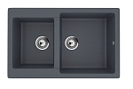 Кухонная мойка Ulgran Classic U-505 77*50 (-343, антрацит) Кухонная мойка Ulgran Classic U-505 77*50 (-343, антрацит)