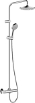 Душевая стойка Hansgrohe Vernis Blend Showerpipe 26318000 с термостатом хром Душевая стойка Hansgrohe Vernis Blend Showerpipe 26318000 с термостатом хром