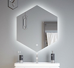 Зеркало Corozo Теор 70*80 V с Led-подсветкой сенсорный выключатель Зеркало Corozo Теор 70*80 V с Led-подсветкой сенсорный выключатель