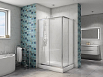 Душевой уголок BelBagno DUE-AH-2-120/80-C-Cr 120*80*190 L/R без поддона Душевой уголок BelBagno DUE-AH-2-120/80-C-Cr 120*80*190 L/R без поддона