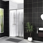 Душевая дверь в нишу BelBagno UNO-195-BF-1-120-CH-Cr 120*195 L/R стекло шиншилла без поддона Душевая дверь в нишу BelBagno UNO-195-BF-1-120-CH-Cr 120*195 L/R стекло шиншилла без поддона