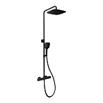 Душевая стойка Ravak 10° Free TD F 091.20/150 с термостатом черная матовая Душевая стойка Ravak 10° Free TD F 091.20/150 с термостатом черная матовая