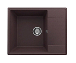 Кухонная мойка Ulgran Quartz Prima 605 60,5*48,5 (06, трюфель) Кухонная мойка Ulgran Quartz Prima 605 60,5*48,5 (06, трюфель)