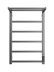 Электрический полотенцесушитель Двин Fj Plaza Neo 50*80 L/R оружейная сталь Электрический полотенцесушитель Двин Fj Plaza Neo 50*80 L/R оружейная сталь