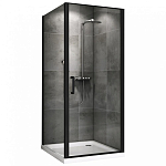 Душевой уголок ABBER Sonnenstrand AG04100B-S75B 100*75*195 L/R без поддона Душевой уголок ABBER Sonnenstrand AG04100B-S75B 100*75*195 L/R без поддона