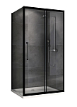 Душевой уголок ABBER Schwarzer Diamant AG30150BH-S50B 150*50*195 L/R без поддона Душевой уголок ABBER Schwarzer Diamant AG30150BH-S50B 150*50*195 L/R без поддона
