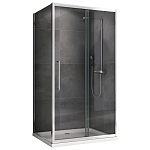 Душевой уголок ABBER Schwarzer Diamant AG30100H-S50 100*50*195 L/R без поддона Душевой уголок ABBER Schwarzer Diamant AG30100H-S50 100*50*195 L/R без поддона
