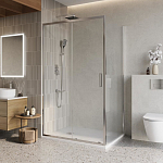 Душевой уголок BelBagno Luce LUCE-AH-1-150/100-C-Cr 150*100*195 без поддона Душевой уголок BelBagno Luce LUCE-AH-1-150/100-C-Cr 150*100*195 без поддона