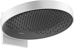 Верхний душ Hansgrohe Rainfinity 26230700 настенный 1 режим белый матовый/графит Верхний душ Hansgrohe Rainfinity 26230700 настенный 1 режим белый матовый/графит