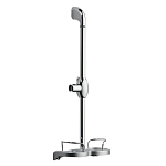 Душевая штанга Haiba HB8006 хром с мыльницей Душевая штанга Haiba HB8006 хром с мыльницей
