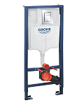 Система инсталляции для унитазов Grohe Rapid SL 39501000 клавиша смыва Skate Cosmopolitan S глянцевый хром Система инсталляции для унитазов Grohe Rapid SL 39501000 клавиша смыва Skate Cosmopolitan S глянцевый хром