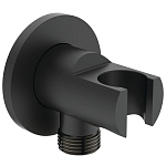 Шланговое подключение Ideal Standard IdealRain BC807XG черное матовое Шланговое подключение Ideal Standard IdealRain BC807XG черное матовое