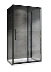 Душевой уголок ABBER Schwarzer Diamant П-образный AG30110BH-S85B-S85B 110*85*195 L/R без поддона Душевой уголок ABBER Schwarzer Diamant П-образный AG30110BH-S85B-S85B 110*85*195 L/R без поддона