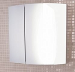 Зеркало-шкаф Comforty Лаура 60-2 белый глянец Зеркало-шкаф Comforty Лаура 60-2 белый глянец