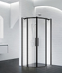 Душевой уголок BelBagno Acqua R-2-90-C-NERO 90*90*195 черный без поддона Душевой уголок BelBagno Acqua R-2-90-C-NERO 90*90*195 черный без поддона