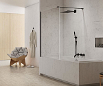 Душевая шторка на ванну New Trendy New Modus Black EXK-1928-WP 70*150 L/R Душевая шторка на ванну New Trendy New Modus Black EXK-1928-WP 70*150 L/R